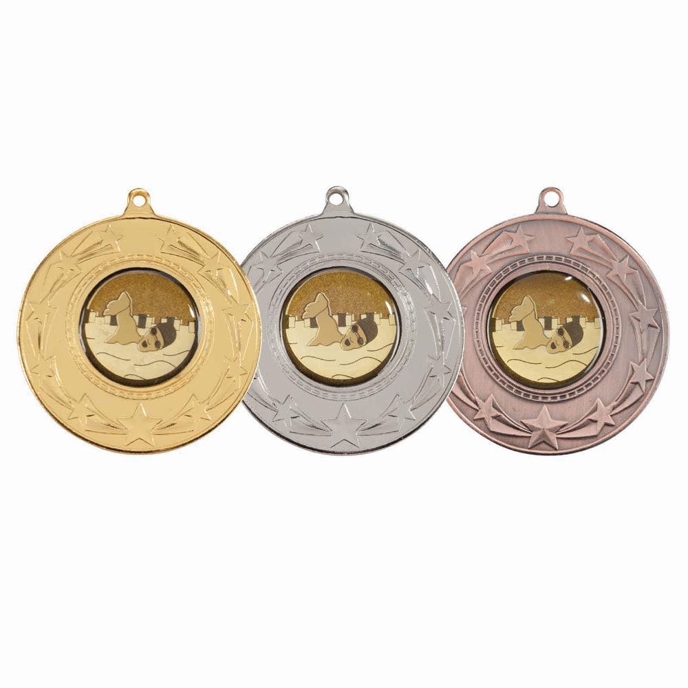 Star Burst Medal Series 50mm